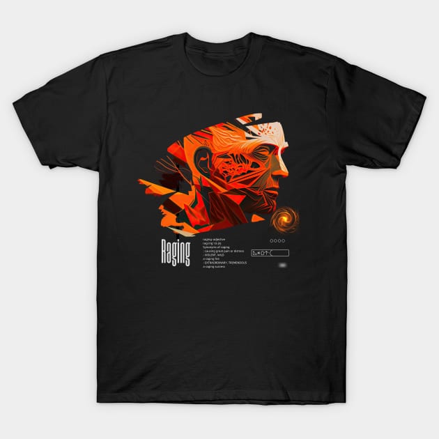 Raging T-Shirt by T4DUDES